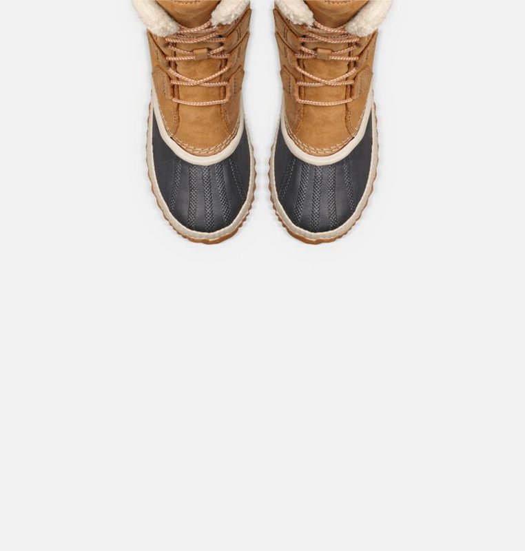 Womens Snow Boots Brown - Sorel Out N About™ Plus Tall Duck Low - 485-KVTBJZ